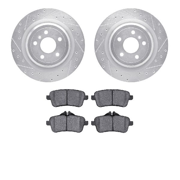 2012-2015 Mercedes-Benz ML350 Disc Brake Kit - Rear (Dynamic Friction)
