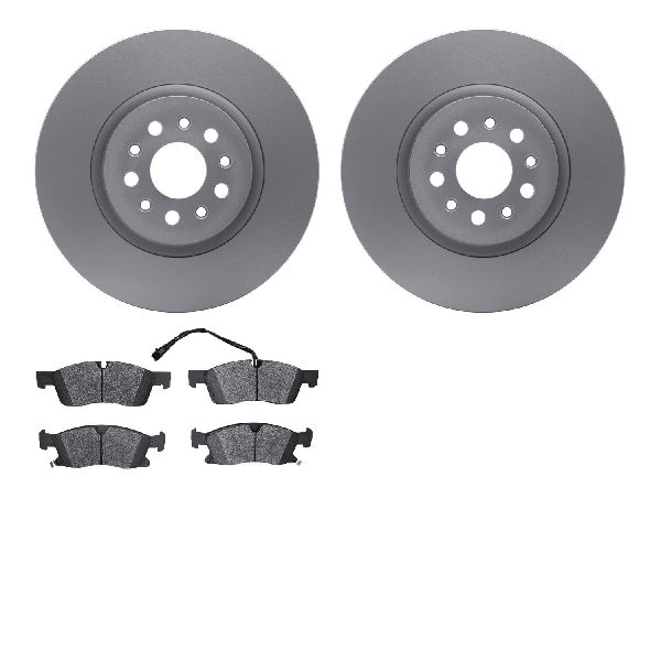 2017-2023 Maserati Levante Disc Brake Kit - Front (Dynamic Friction)