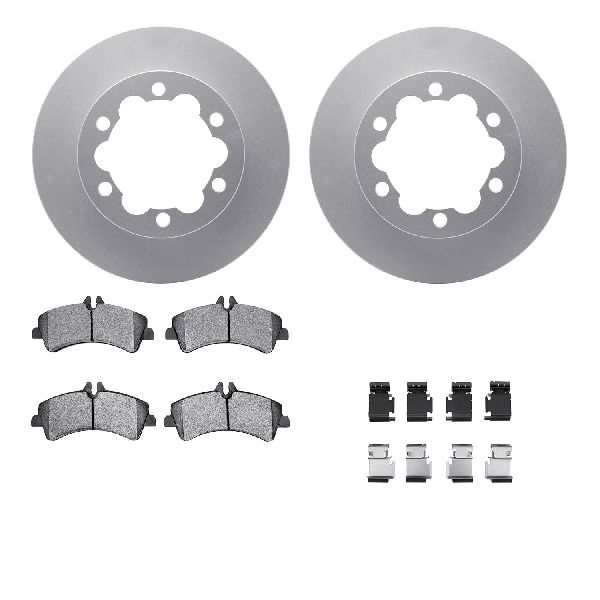 2010-2018 Mercedes-Benz Sprinter 3500 Disc Brake Kit - Rear (Dynamic Friction)