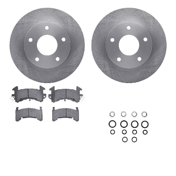 1979-1985 Cadillac Eldorado Disc Brake Kit - Rear (Dynamic Friction)