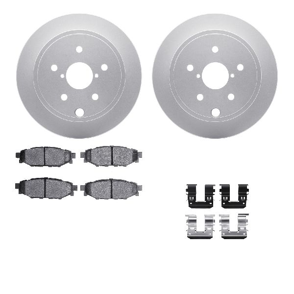 2015-2021 Subaru WRX Disc Brake Kit - Rear (Dynamic Friction)