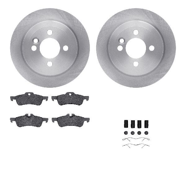 2002-2008 Mini Cooper Disc Brake Kit - Rear (Dynamic Friction)
