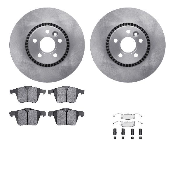 2008-2016 Volvo XC70 Disc Brake Kit - Front (Dynamic Friction)
