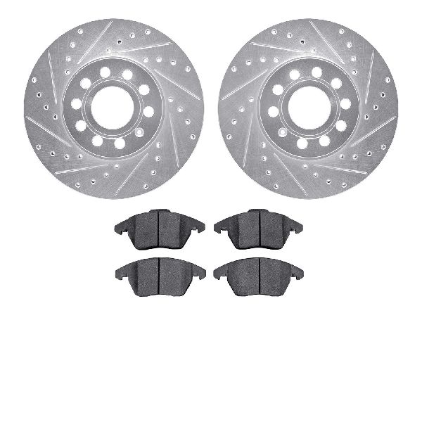 2012-2019 Volkswagen Beetle Disc Brake Kit - Front (Dynamic Friction)