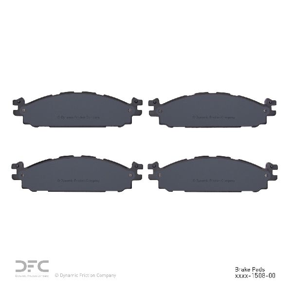 2009-2010 Ford Flex Disc Brake Pad Set - Front (Dynamic Friction)