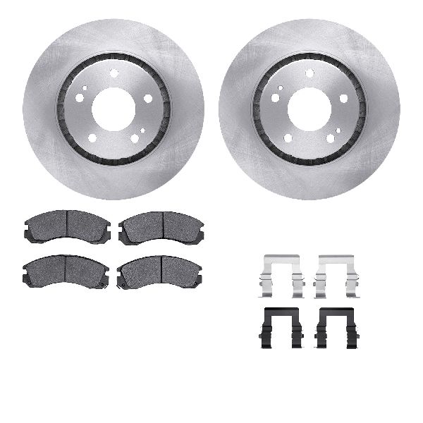 2009-2015 Mitsubishi Lancer Disc Brake Kit - Front (Dynamic Friction)
