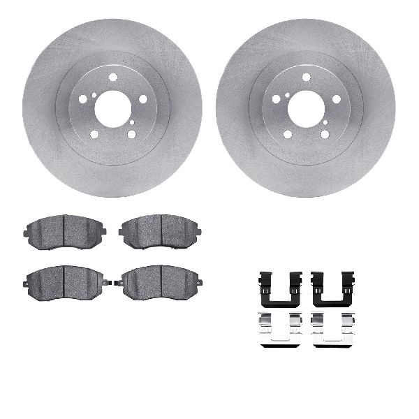 2009-2010 Subaru Impreza Disc Brake Kit - Front (Dynamic Friction)