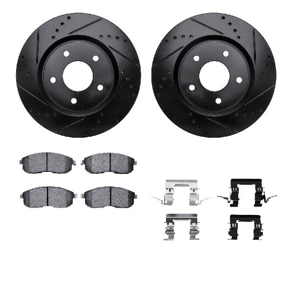 2007-2012 Nissan Sentra Disc Brake Kit - Front (Dynamic Friction)