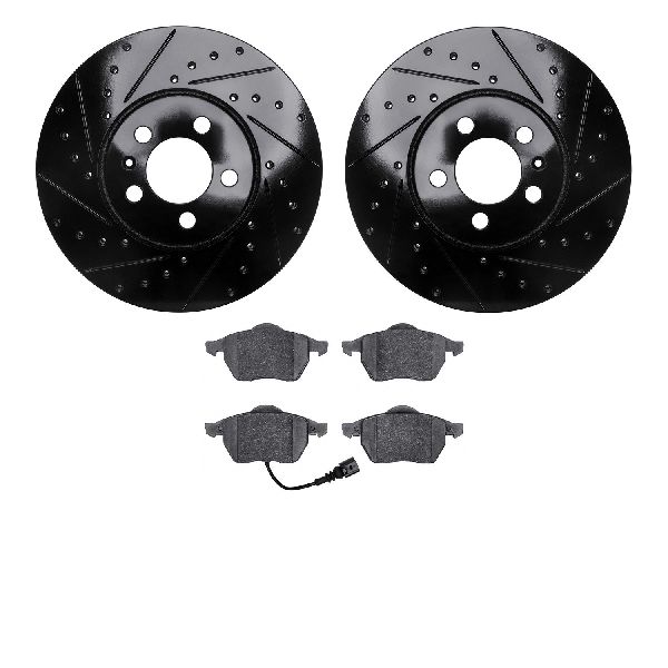 1999-2010 Volkswagen Beetle Disc Brake Kit - Front (Dynamic Friction)