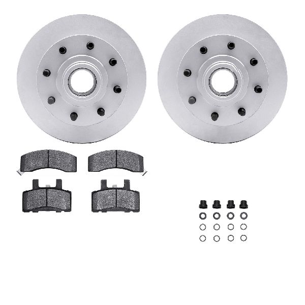 1996-2001 Chevrolet Express 3500 Disc Brake Kit - Front (Dynamic Friction)