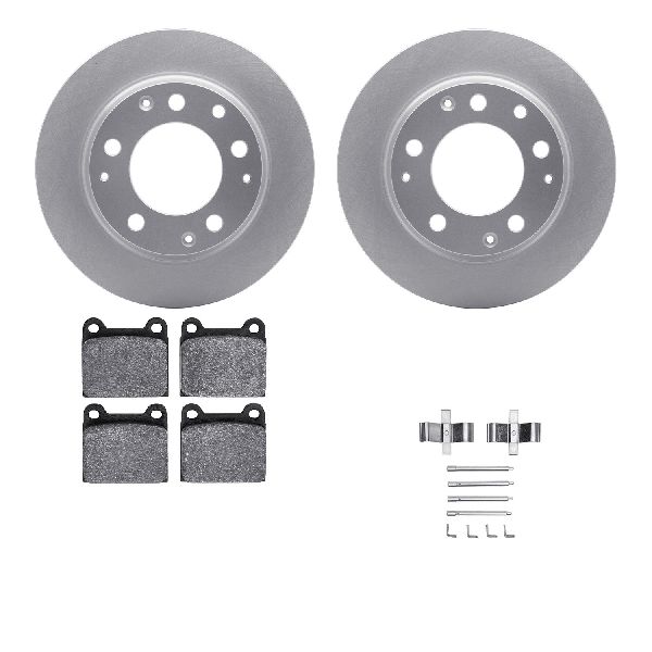 1969-1983 Porsche 911 Disc Brake Kit - Rear (Dynamic Friction)