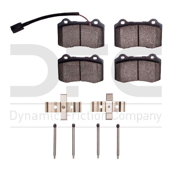 2014-2022 Maserati Quattroporte Disc Brake Pad Set - Rear (Dynamic Friction)