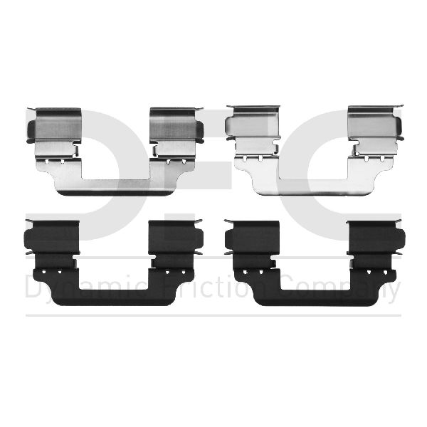 2020-2024 Mini Cooper Disc Brake Hardware Kit - Front (Dynamic Friction)