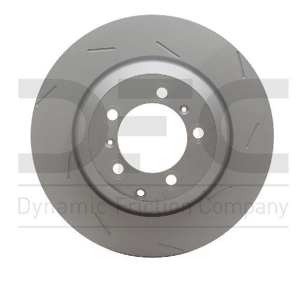 2018-2023 Porsche Panamera Disc Brake Rotor - Rear Left (Dynamic Friction)