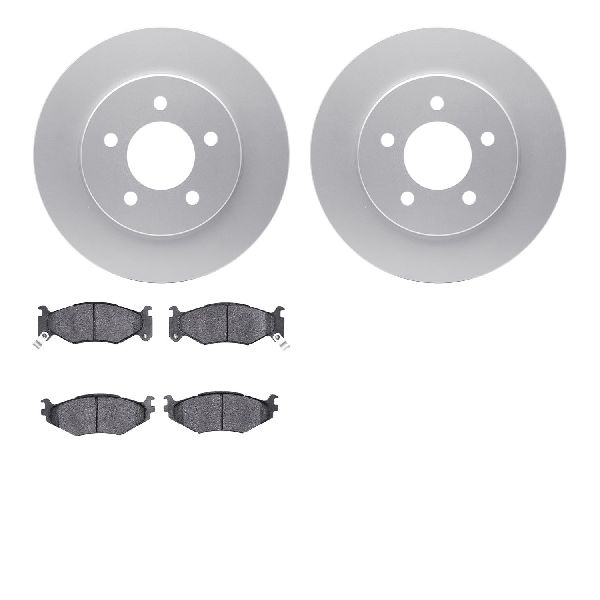 1991-1995 Dodge Grand Caravan Disc Brake Kit - Front (Dynamic Friction)
