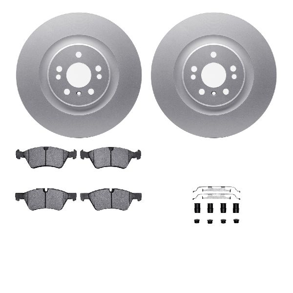 2008-2011 Mercedes-Benz ML350 Disc Brake Kit - Front (Dynamic Friction)