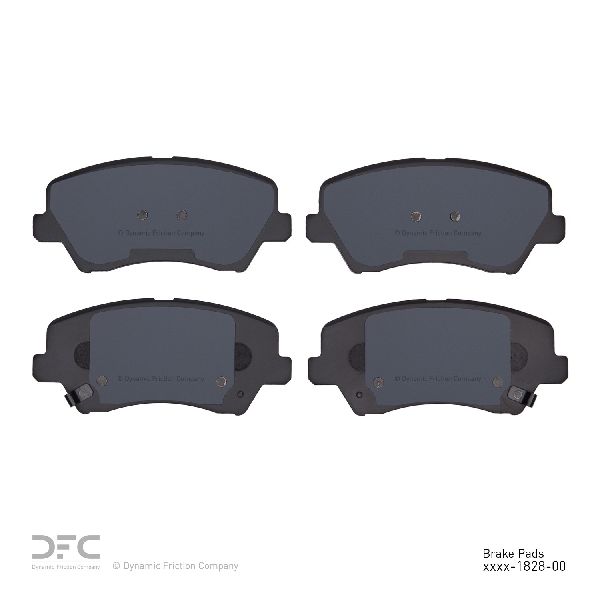 2016-2021 Hyundai Veloster Disc Brake Pad Set - Front (Dynamic Friction)