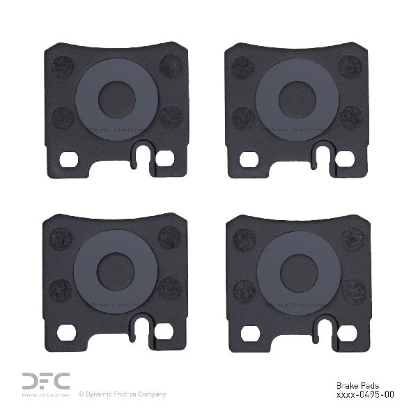1994-1996 Saab 900 Disc Brake Pad Set - Rear (Dynamic Friction)