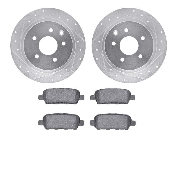 2011-2017 Nissan Juke Disc Brake Kit - Rear (Dynamic Friction)