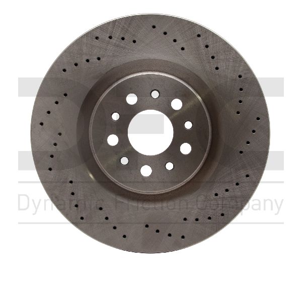 2014-2022 Maserati Quattroporte Disc Brake Rotor - Front (Dynamic Friction)