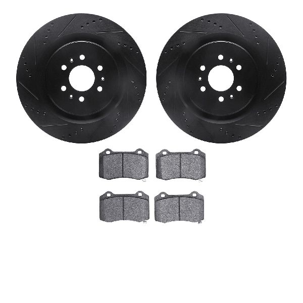 2006-2011 Cadillac STS Disc Brake Kit - Rear (Dynamic Friction)