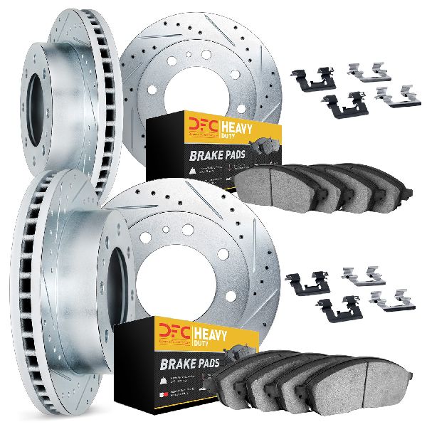2006-2008 Dodge Ram 1500 Disc Brake Kit - Front and Rear (Dynamic Friction)