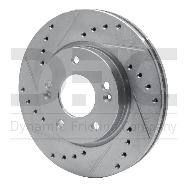 2007-2010 Hyundai Elantra Disc Brake Rotor - Front Left (Dynamic Friction)