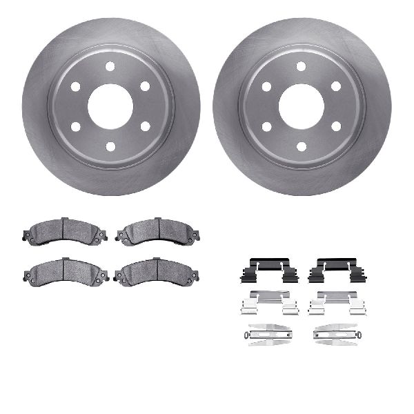 2000-2006 Chevrolet Tahoe Disc Brake Kit - Rear (Dynamic Friction)