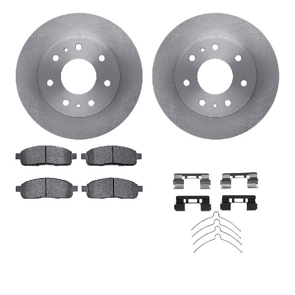 2009 Ford F-150 Disc Brake Kit - Front (Dynamic Friction)