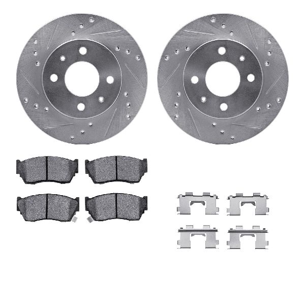 1991-1994 Nissan Sentra Disc Brake Kit - Front (Dynamic Friction)