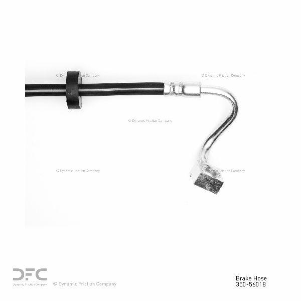 2003-2011 Lincoln Town Car Brake Hydraulic Hose - Front Right (Dynamic Friction)