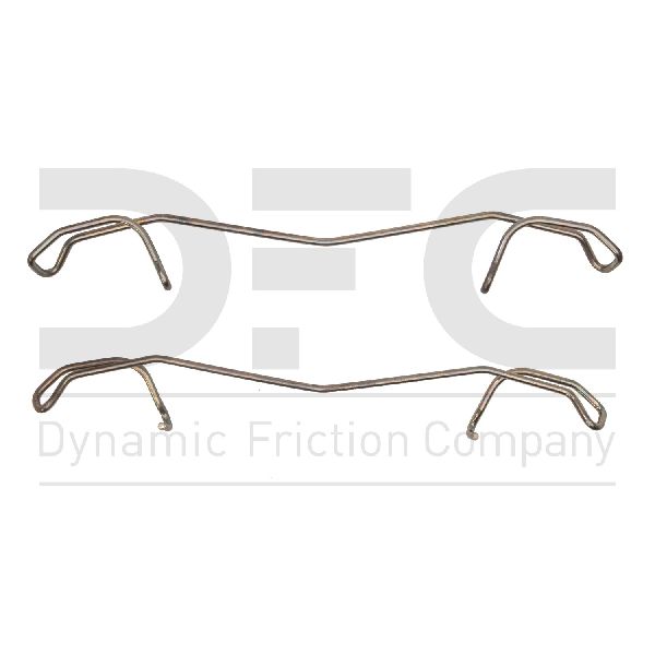 1999-2002 Jeep Grand Cherokee Disc Brake Hardware Kit - Front (Dynamic Friction)
