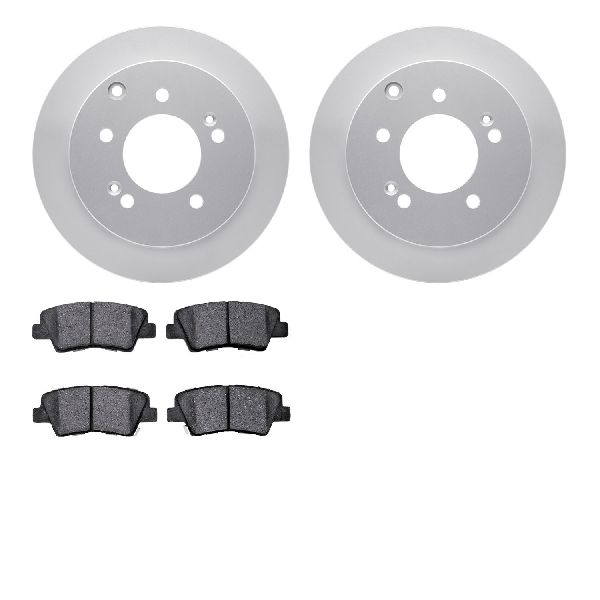 2010-2013 Kia Soul Disc Brake Kit - Rear (Dynamic Friction)