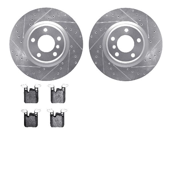 2014-2016 BMW 428i Disc Brake Kit - Rear (Dynamic Friction)