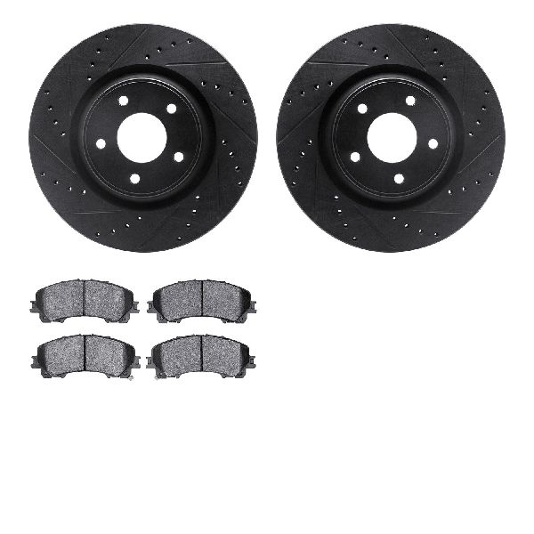 2014-2019 Nissan Rogue Disc Brake Kit - Front (Dynamic Friction)