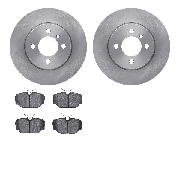 1984-1985 BMW 318i Disc Brake Kit - Front (Dynamic Friction)