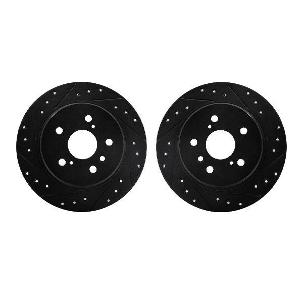 2001-2003 Toyota Highlander Disc Brake Rotor Set - Rear (Dynamic Friction)