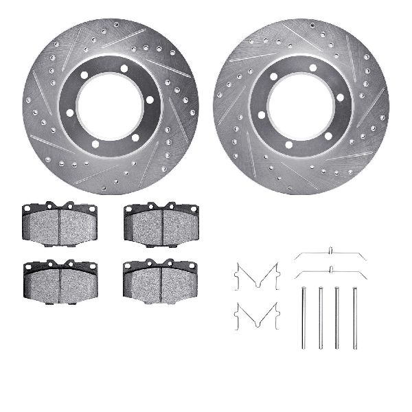1986-1988 Toyota 4Runner Disc Brake Kit - Front (Dynamic Friction)