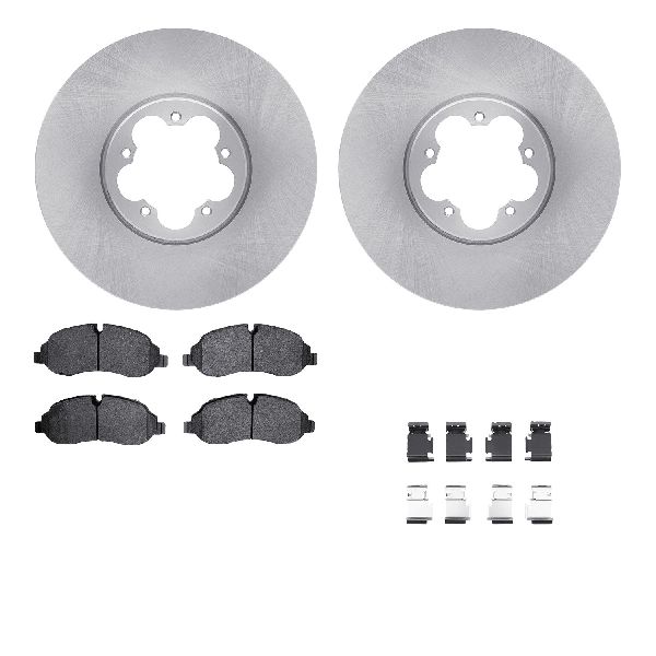 2015-2019 Ford Transit-150 Disc Brake Kit - Front (Dynamic Friction)