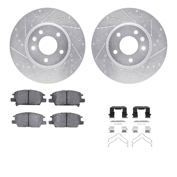 2018-2020 GMC Terrain Disc Brake Kit - Front (Dynamic Friction)