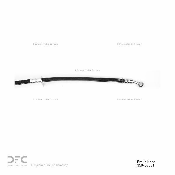 2007-2008 Honda Fit Brake Hydraulic Hose - Front Right (Dynamic Friction)