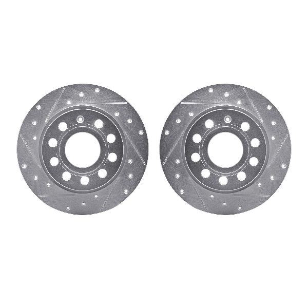 2013-2019 Volkswagen Beetle Disc Brake Rotor Set - Rear (Dynamic Friction)