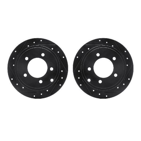 2008-2014 Dodge Avenger Disc Brake Rotor Set - Rear (Dynamic Friction)