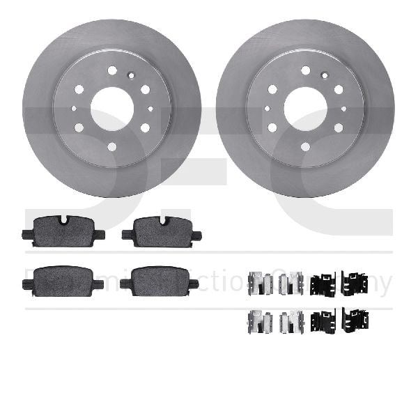2021-2024 Chevrolet Tahoe Disc Brake Kit - Rear (Dynamic Friction)
