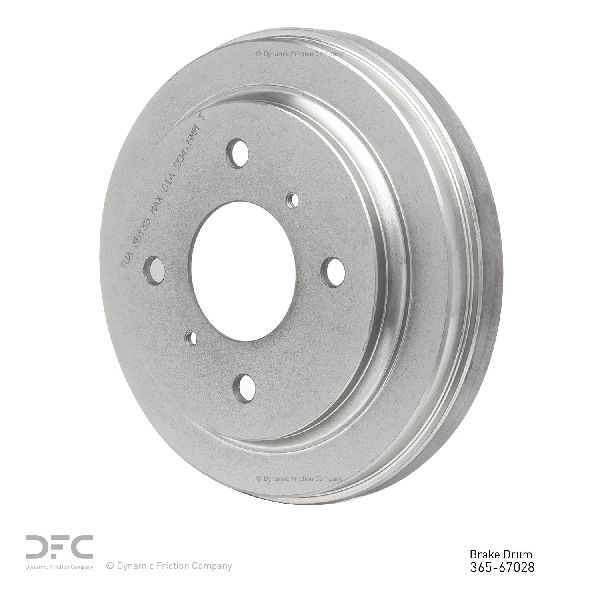 2007-2017 Nissan Tiida Brake Drum - Rear (Dynamic Friction)