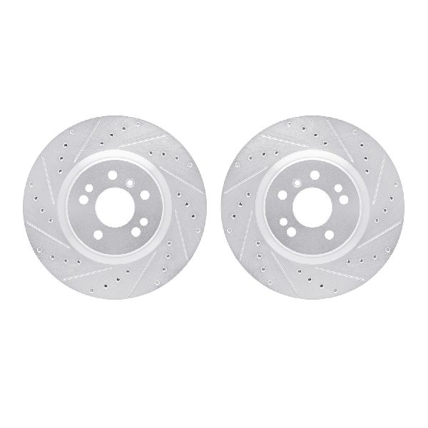 2006-2011 Mercedes-Benz ML350 Disc Brake Rotor Set - Front (Dynamic Friction)