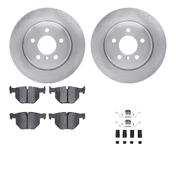 2008-2019 BMW X6 Disc Brake Kit - Rear (Dynamic Friction)
