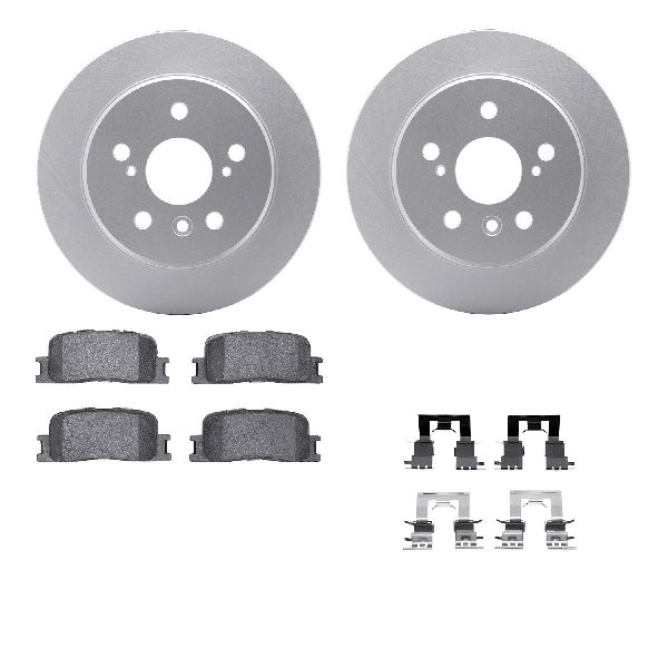 2001-2003 Toyota Highlander Disc Brake Kit - Rear (Dynamic Friction)