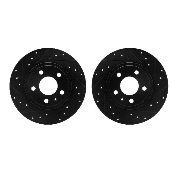 2000-2009 Audi A4 Disc Brake Rotor Set - Rear (Dynamic Friction)