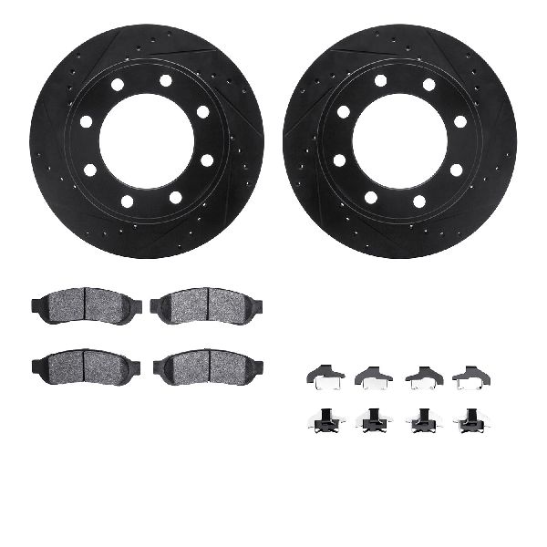 2006-2010 Ford F-350 Super Duty Disc Brake Kit - Rear (Dynamic Friction)